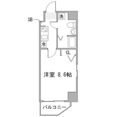アットイン北日暮里1  『公式サイト限定キャンペーン実施中！室内画像も豊富で、お見積り／web予約も可能です！「アットイン公式」で検索！🔍』の物件間取り図