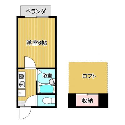 リブロマンスリー静岡S13　★ネット無料★の間取り図