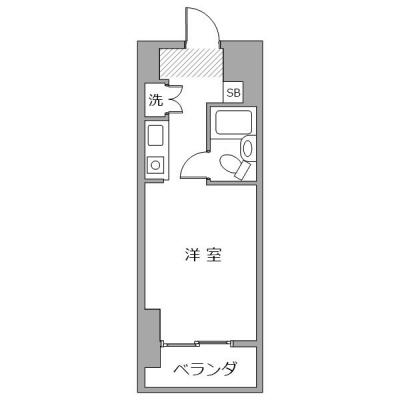 アットイン大森6  『公式サイト限定キャンペーン実施中！室内画像も豊富で、お見積り／web予約も可能です！「アットイン公式」で検索！🔍』の物件間取り図