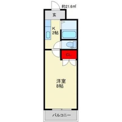 トーマンスリー飯塚市川津★インターネット使用料無料★駐車場有り(550円/1日)★の物件間取り図