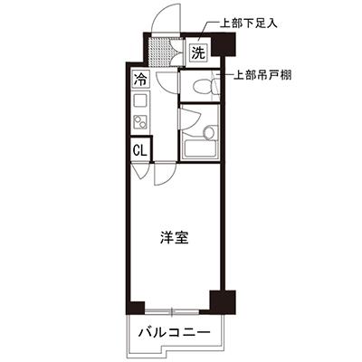 アットイン大塚9　『アットイン公式WEBサイトなら空室状況を検索｜かんたん予約🔍＜24時間受付中！＞』の物件間取り図