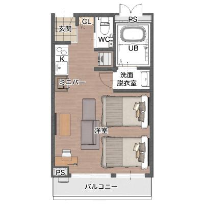 SA Inn 長野中御所5-2の物件間取り図
