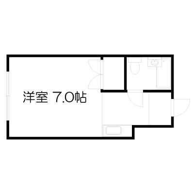POROKARI北18条駅B/複数室あり/ネット無料の物件間取り図