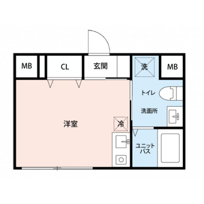 【🌈🍀初夏のお得キャンペーン開催🍀🌈】【禁煙🚭】マイナビSTAY戸越　304の物件間取り図