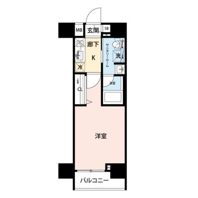 【🌿快適シーズン引越し応援キャンペーン🏡🌈】【禁煙🚭/テレワークに最適🌟無料高速Wi-Fi使い放題🎧】マイナビSTAYグランデ上野　1003の物件間取り図