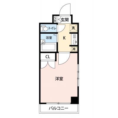 【🌿快適シーズン引越し応援キャンペーン🏡🌈】【禁煙🚭/テレワークに最適🌟無料高速Wi-Fi使い放題🎧】マイナビSTAY秋葉原駅前　410の物件間取り図