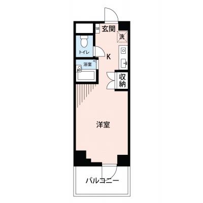 【🌿快適シーズン引越し応援キャンペーン🏡🌈】【禁煙🚭/テレワークに最適🌟無料高速Wi-Fi使い放題🎧】マイナビSTAY神保町　503の物件間取り図
