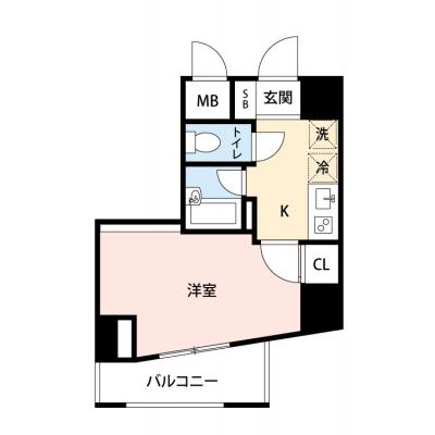【🌿快適シーズン引越し応援キャンペーン🏡🌈】【禁煙🚭/テレワークに最適🌟無料高速Wi-Fi使い放題🎧】マイナビSTAY東品川　406の物件間取り図