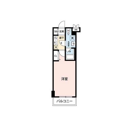 【🎉初期費用オフ｜お得なキャンペーン】【禁煙🚭/Wi-Fi無料🌐】マイナビSTAYベルディール高島平　302の物件間取り図