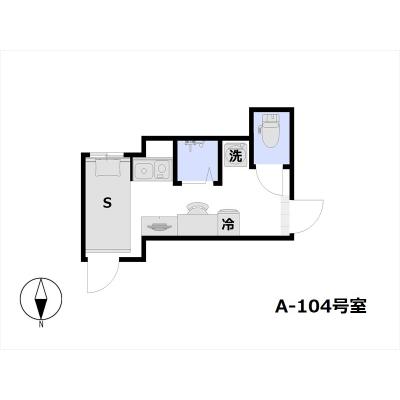 □アットインmini板橋4-2　『アットイン公式WEBサイトなら空室状況を検索｜かんたん予約🔍＜24時間受付中！＞』の物件間取り図