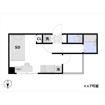 □アットイン東中野3-2  『公式サイト限定キャンペーン実施中！室内画像も豊富で、お見積り／web予約も可能です！「アットイン公式」で検索！🔍』の間取り図
