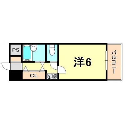 ◆パシオン阪神尼崎１【尼崎駅徒歩７分！敷地内駐車場有り】の物件間取り図