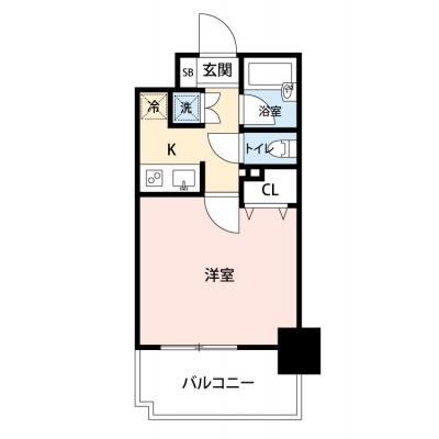 🌟マイナビSTAYグラン外神田ホームズ1010🌟ビジネス＆単身利用に最適！コンシェルジュ付き物件だから土地勘がなくても◎東京、神田、新宿、渋谷、品川駅へのアクセスも良好！の物件間取り図