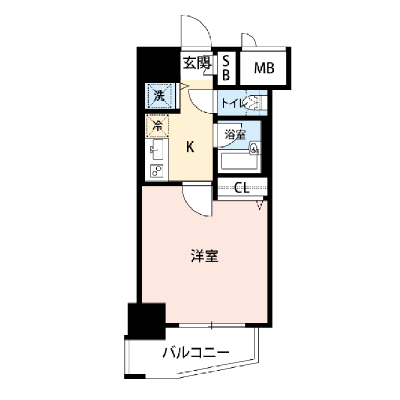 【🌈🍀初夏のお得キャンペーン開催🍀🌈】【禁煙🚭/テレワークに最適🌟無料高速Wi-Fi使い放題🎧】マイナビSTAY西新宿7　202の物件間取り図