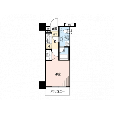 【🎉初期費用オフ｜お得なキャンペーン】【禁煙🚭/Wi-Fi無料🌐】マイナビSTAY鶴見　304の物件間取り図