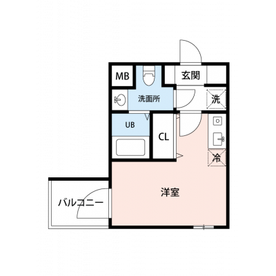 【🌈🍀初夏のお得キャンペーン開催🍀🌈】【禁煙🚭】マイナビSTAY戸越　303の物件間取り図