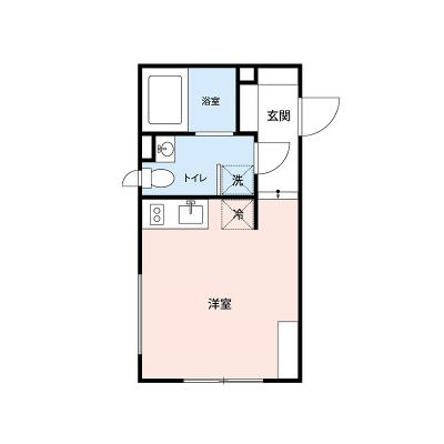 【🎉初期費用オフ｜お得なキャンペーン】【禁煙🚭/Wi-Fi無料🌐】マイナビSTAY中野坂上　303の物件間取り図