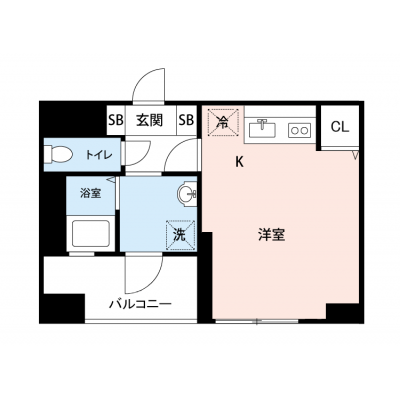 【🌿快適シーズンの引越し応援キャンペーン🏡🌈】【禁煙🚭/テレワークに最適🌟無料高速Wi-Fi使い放題🎧】マイナビSTAY西五反田2　309の物件間取り図