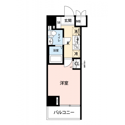 【🌿快適シーズンの引越し応援キャンペーン🏡🌈】【禁煙🚭/Wi-Fi無料🌐】マイナビSTAY JR川崎西口通り　301の物件間取り図