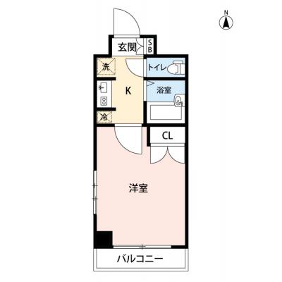 【🌸心機一転🌸春の引越し応援キャンペーン🏡🌷】【禁煙🚭/テレワークに最適🌟無料高速Wi-Fi使い放題🎧】マイナビSTAY秋葉原駅前　409の物件間取り図