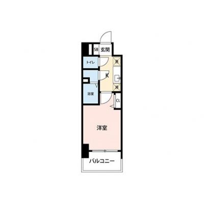 【🎉初期費用オフ｜お得なキャンペーン】【禁煙🚭/Wi-Fi無料🌐】マイナビSTAY上前津　1004の間取り図