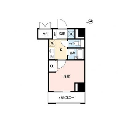 【🌸心機一転🌸春の引越し応援キャンペーン🏡🌷】【禁煙🚭/テレワークに最適🌟無料高速Wi-Fi使い放題🎧】マイナビSTAY東品川　904の物件間取り図