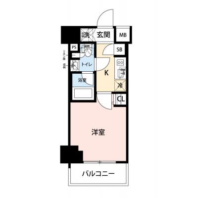 【清掃費11,000円OFF｜1月末までの入居限定🎁】【禁煙🚭/Wi-Fi無料🌐】マイナビSTAY大井仙台坂テラス　502の物件間取り図