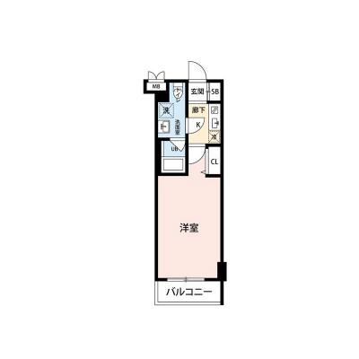 【🎉初期費用オフ｜お得なキャンペーン】【禁煙🚭/Wi-Fi無料🌐】マイナビSTAYベルディール高島平　307の物件間取り図