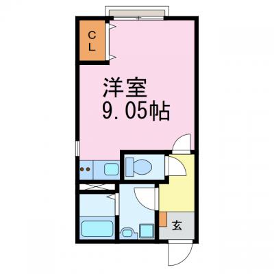 リードマンスリー【無料ＷＩＦＩ有】ベルセ常滑2　【セントレア便利】の物件間取り図