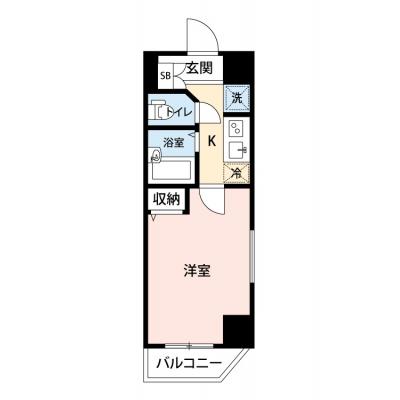 【🌿快適シーズンの引越し応援キャンペーン🏡🌈】【禁煙🚭/Wi-Fi無料🌐】マイナビSTAY三田パークホーム　704の物件間取り図