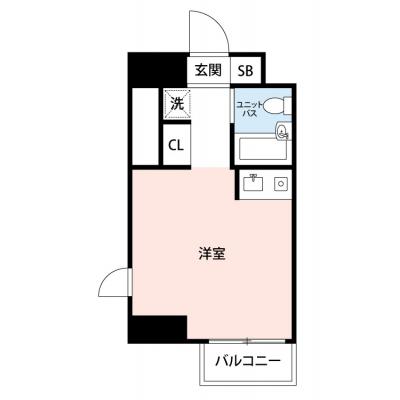 【60日以上の利用でお得🌈】【禁煙🚭】マイナビSTAYパレスお花茶屋　501の間取り図