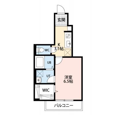 マコット福島泉A101【無料駐車場あり】R4年2月建築の物件間取り図