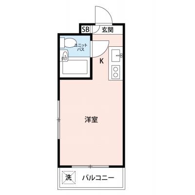 【60日以上の利用でお得🌈】【禁煙🚭】マイナビSTAYパレス文京大塚　409の間取り図