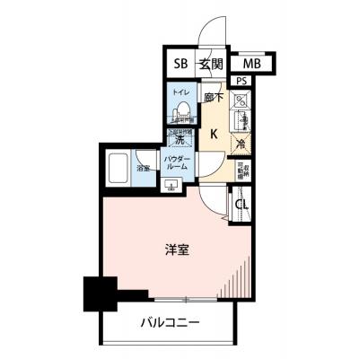 【✨🎁12月入居限定SALE🎁✨】【禁煙🚭/Wi-Fi無料🌐】マイナビSTAY台東浅草　1002の物件間取り図