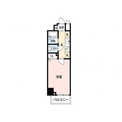 【🎉初期費用オフ｜お得なキャンペーン】【禁煙🚭/Wi-Fi無料🌐】マイナビSTAY飯田橋　205の物件間取り図