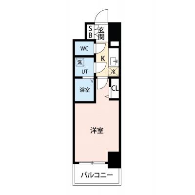 【🎉初期費用オフ｜お得なキャンペーン】【禁煙🚭/Wi-Fi無料🌐】マイナビSTAY葵桜通り　605の物件間取り図