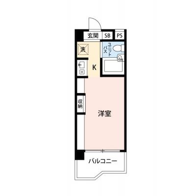 【🌿快適シーズン引越し応援キャンペーン🏡🌈】【禁煙🚭】マイナビSTAYパレス明大前　706の物件間取り図