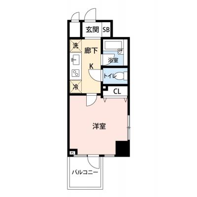 【🎍年末年始大感謝祭🎍】【禁煙🚭/Wi-Fi無料🌐】マイナビSTAY飯田橋　807の物件間取り図