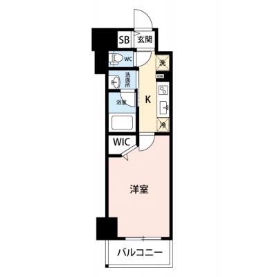 【🎉初期費用オフ｜お得なキャンペーン】【禁煙🚭/Wi-Fi無料🌐】マイナビSTAY刈谷駅前　602の物件間取り図