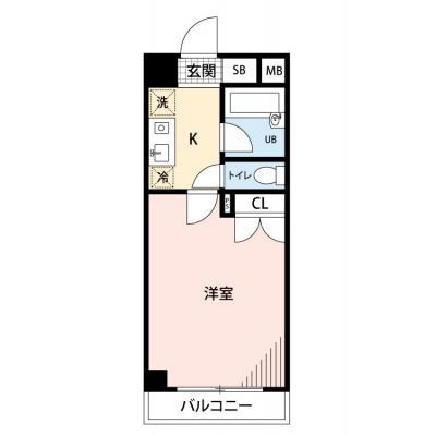 【🎉初期費用オフ｜お得なキャンペーン】【禁煙🚭/Wi-Fi無料🌐】マイナビSTAY木場駅前　1206の物件間取り図