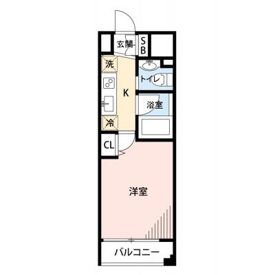 【🌈🍀初夏のお得キャンペーン開催🍀🌈】【禁煙🚭/テレワークに最適🌟無料高速Wi-Fi使い放題🎧】マイナビSTAYミラン大宮西口　703の物件間取り図