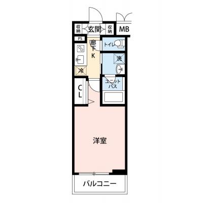 【🎉初期費用オフ｜お得なキャンペーン】【禁煙🚭/Wi-Fi無料🌐】マイナビSTAY辰巳フロント　211の物件間取り図