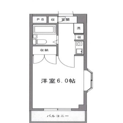 スマイズ淵野辺９　【禁煙🚭】　☆駅から徒歩２分の好立地☆高速無制限Wi-Fi無料でご利用可能☆の物件間取り図