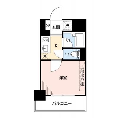 【🎉初期費用オフ｜お得なキャンペーン】【禁煙🚭/Wi-Fi無料🌐】マイナビSTAY護国寺　402の物件間取り図
