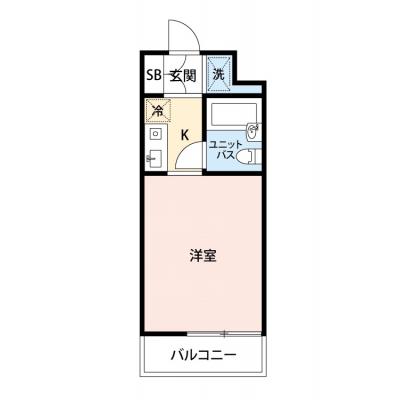 【🎉初期費用オフ｜お得なキャンペーン】【禁煙🚭】マイナビSTAYパレス鶴見　303の物件間取り図