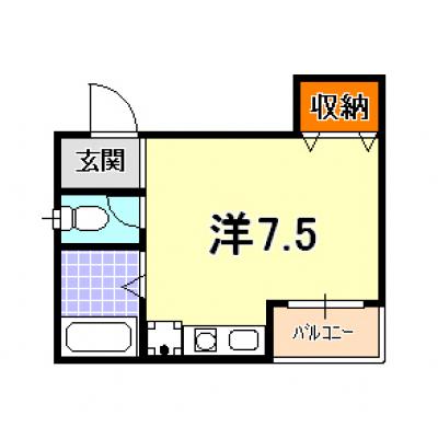 ◆パシオン神戸岡本３【トイレ・風呂セパレート★ネット無料★】の物件間取り図