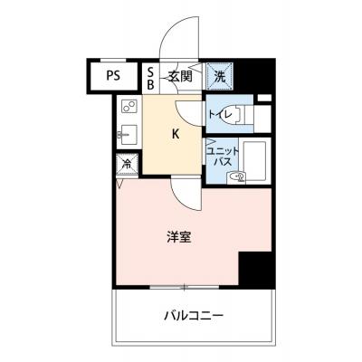 【🎉初期費用オフ｜お得なキャンペーン】【禁煙🚭】マイナビSTAYパレス巣鴨　603の物件間取り図