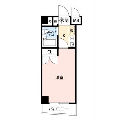 【🎉初期費用オフ｜お得なキャンペーン】【禁煙🚭】マイナビSTAYパレス大森サウス　607の物件間取り図