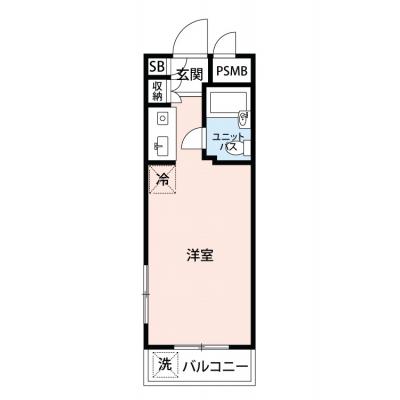 【🌿快適シーズン引越し応援キャンペーン🏡🌈】マイナビSTAYパレス桜新町　301の物件間取り図