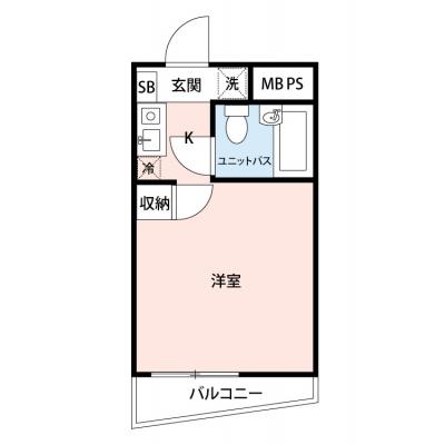 【🎉初期費用オフ｜お得なキャンペーン】【禁煙🚭】マイナビSTAYパレス鶴見市場　205の物件間取り図